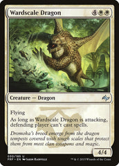 Dragão de Escama Defletora / Wardscale Dragon - Magic: The Gathering - MoxLand