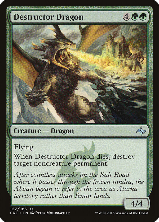 Dragão Destruidor / Destructor Dragon - Magic: The Gathering - MoxLand