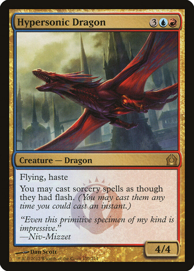 Dragão Hipersônico / Hypersonic Dragon - Magic: The Gathering - MoxLand
