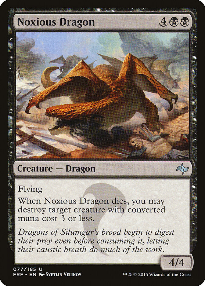 Dragão Nóxio / Noxious Dragon - Magic: The Gathering - MoxLand