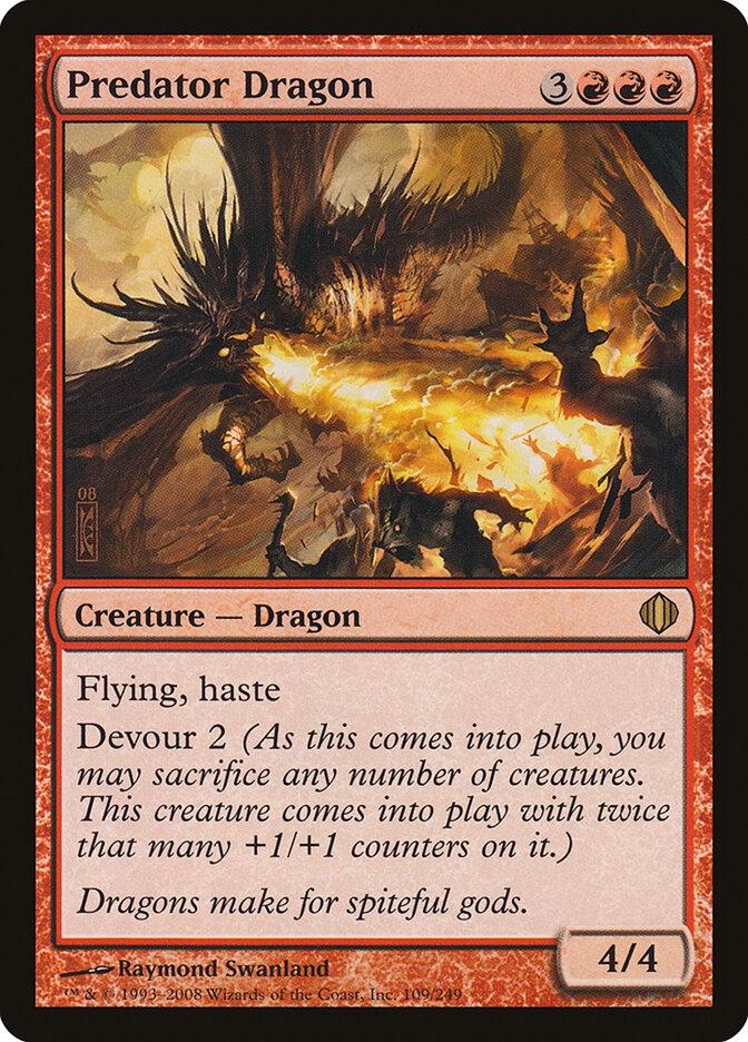 Dragão Predador / Predator Dragon - Magic: The Gathering - MoxLand
