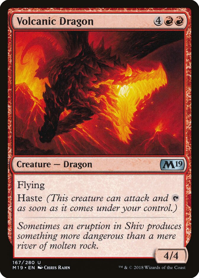 Dragão Vulcânico / Volcanic Dragon - Magic: The Gathering - MoxLand
