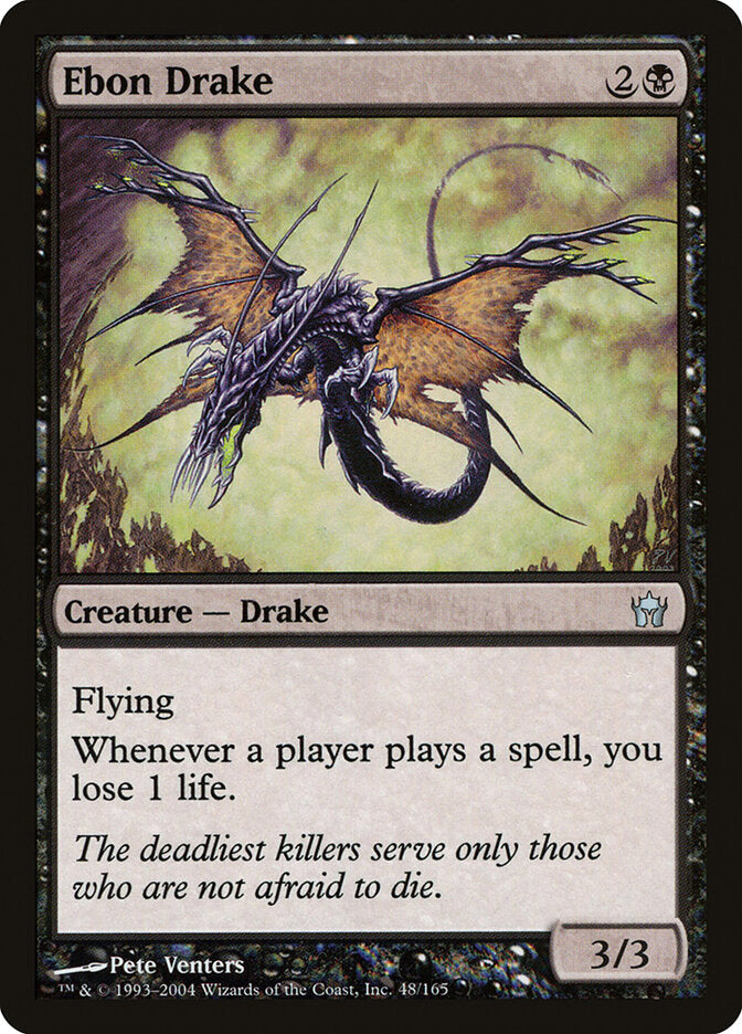 Dragonete de Ébano / Ebon Drake - Magic: The Gathering - MoxLand