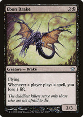 Dragonete de Ébano / Ebon Drake - Magic: The Gathering - MoxLand