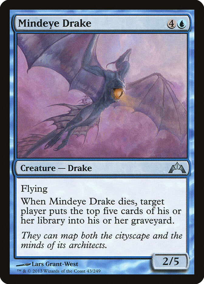 Dragonete do Olho Mental / Mindeye Drake - Magic: The Gathering - MoxLand