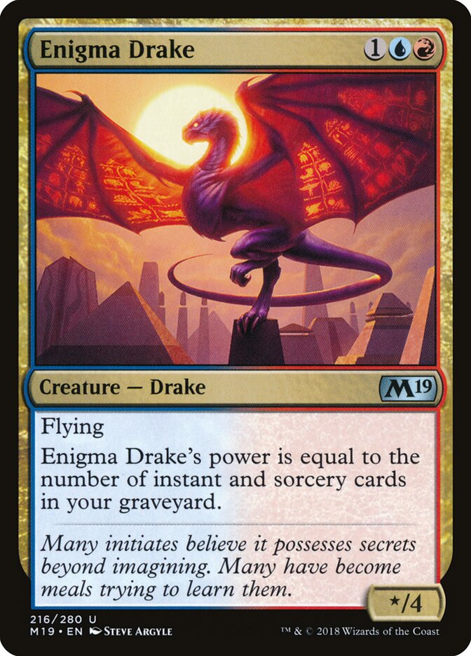 Dragonete dos Enigmas / Enigma Drake - Magic: The Gathering - MoxLand