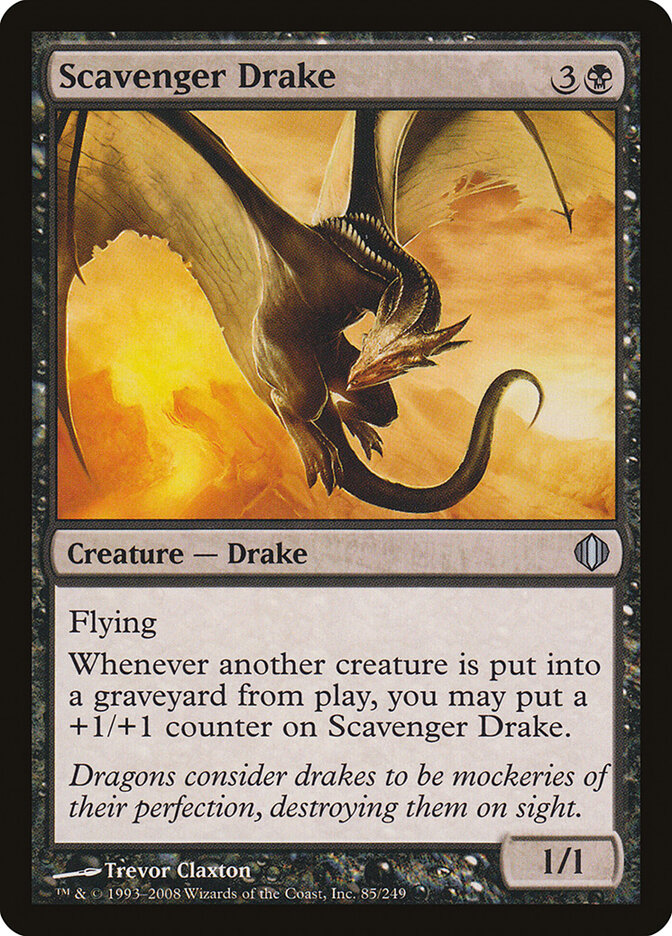 Dragonete Rapace / Scavenger Drake - Magic: The Gathering - MoxLand
