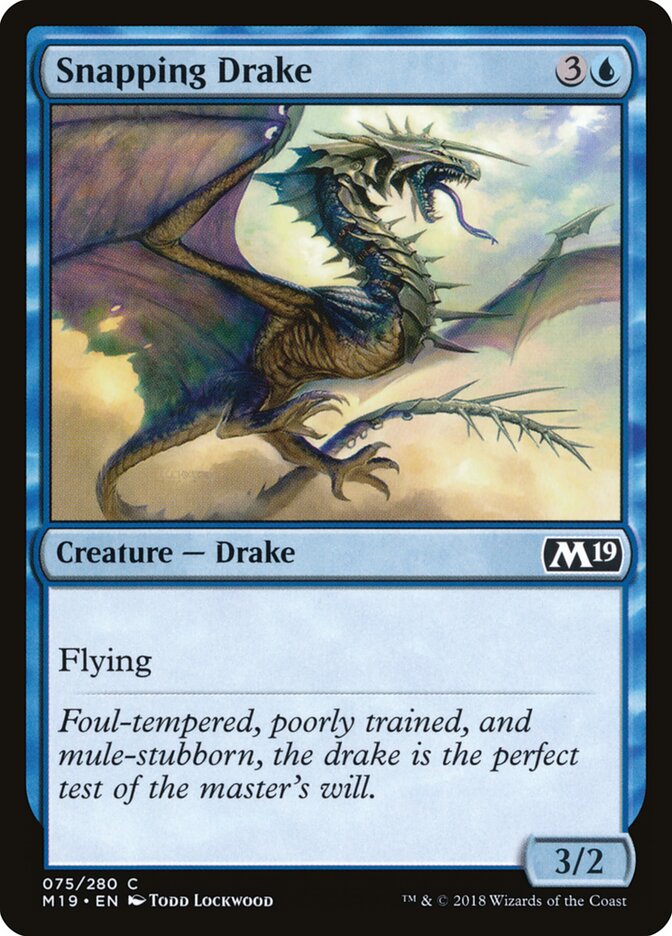 Dragonete Trinchador / Snapping Dr