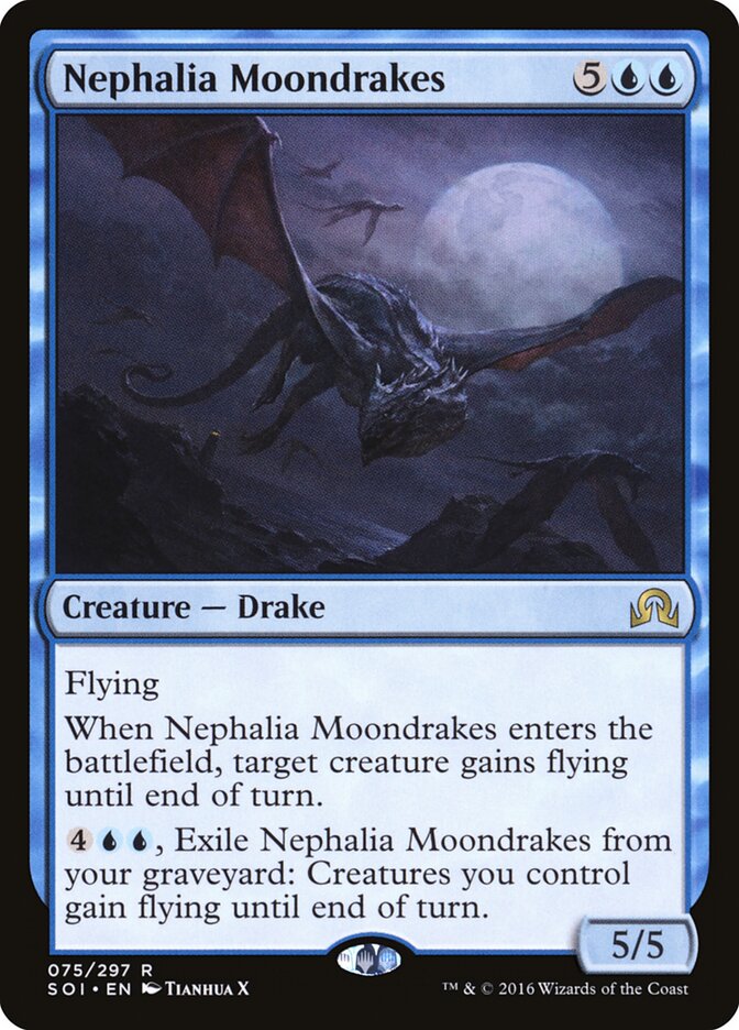 Dragonetes Lunares de Nefália / Nephalia Moondrakes - Magic: The Gathering - MoxLand