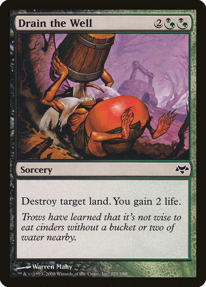 Drenar o Poço / Drain the Well - Magic: The Gathering - MoxLand
