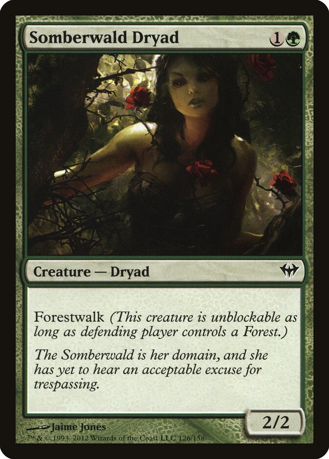 Dríade de Somberwald / Somberwald Dryad - Magic: The Gathering - MoxLand