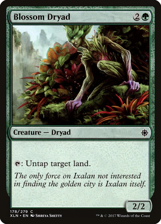 Dríade do Florescimento / Blossom Dryad - Magic: The Gathering - MoxLand