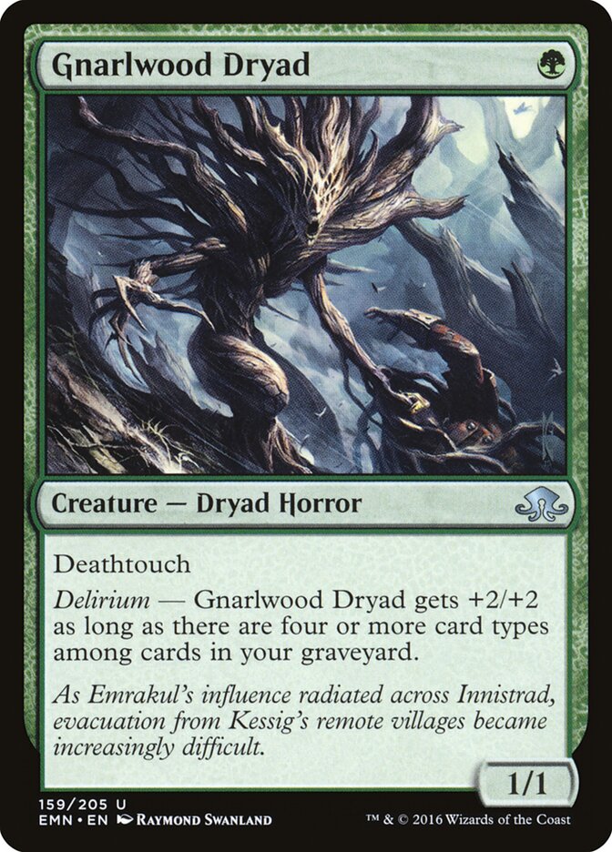 Dríade Nodosa / Gnarlwood Dryad - Magic: The Gathering - MoxLand