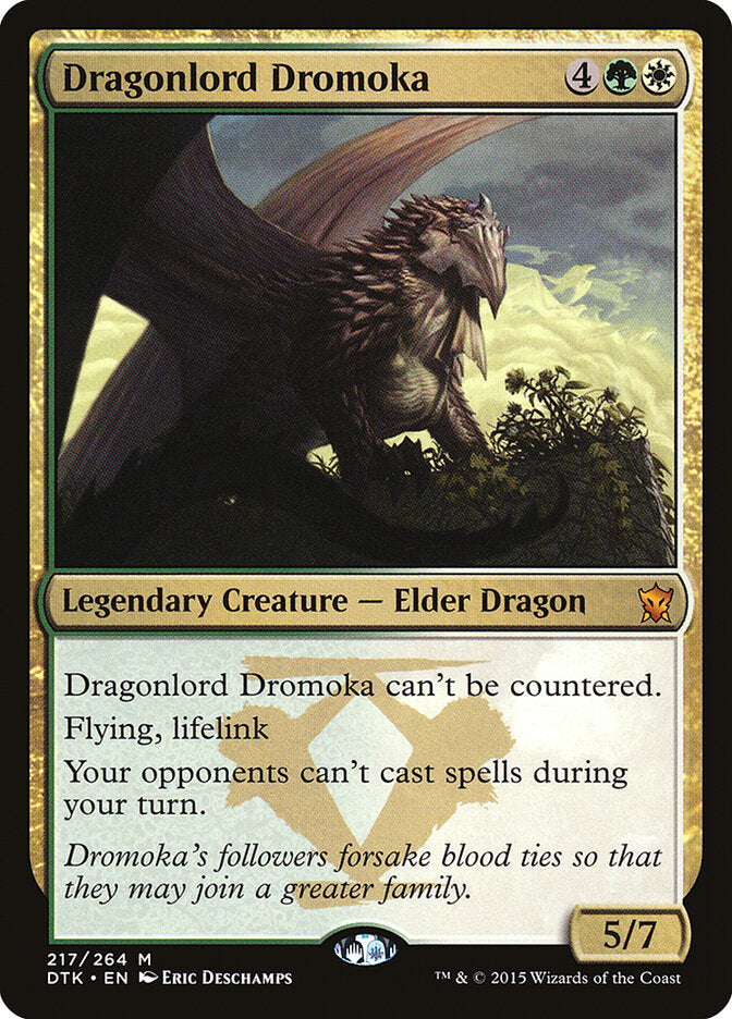 Dromoka. Soberana Dragoa / Dragonlord Dromoka - Magic: The Gathering - MoxLand