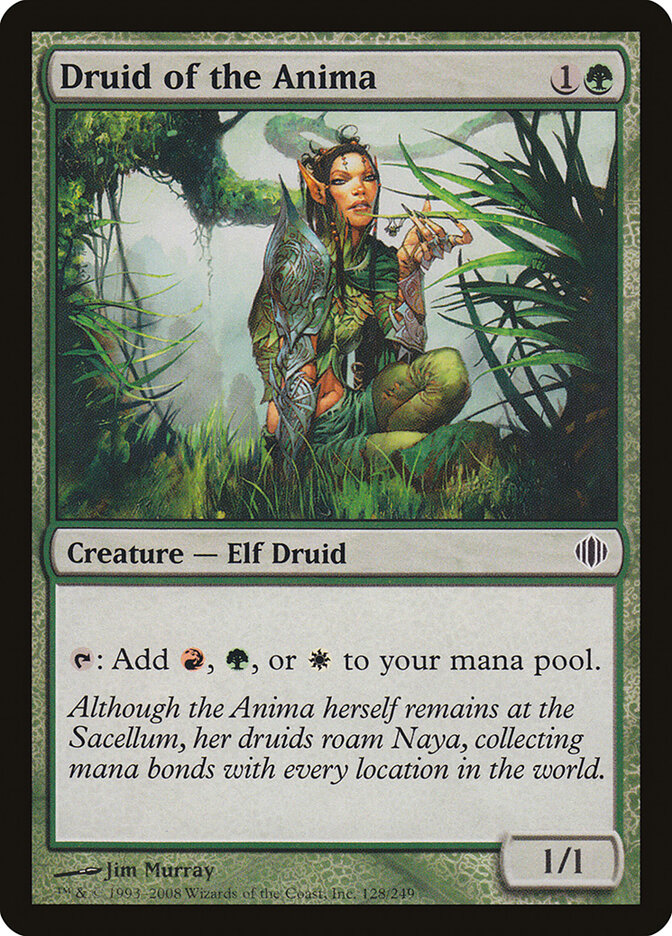 Druida de Anima / Druid of the Anima - Magic: The Gathering - MoxLand
