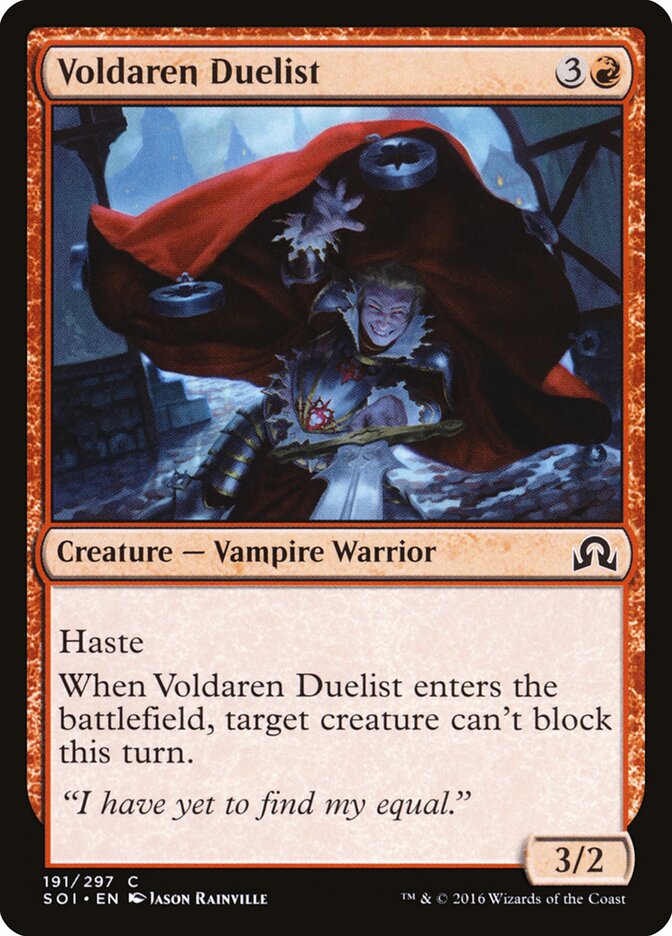 Duelista Voldaren / Voldaren Duelist - Magic: The Gathering - MoxLand