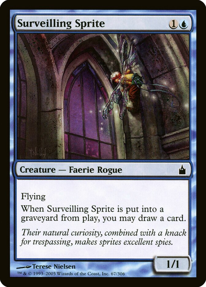 Duende Vigilante / Surveilling Sprite - Magic: The Gathering - MoxLand