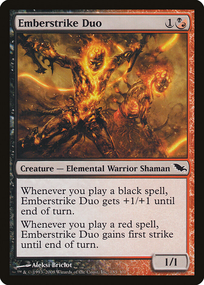 Duo Ataque-Inflamado / Emberstrike Duo - Magic: The Gathering - MoxLand