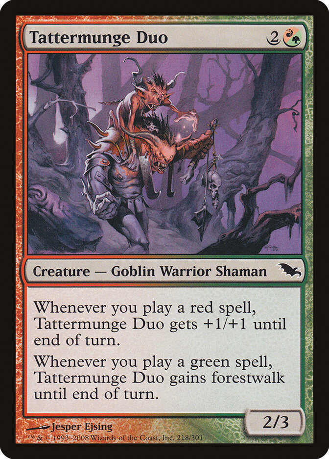 Duo de Masca-Trapo / Tattermunge Duo - Magic: The Gathering - MoxLand
