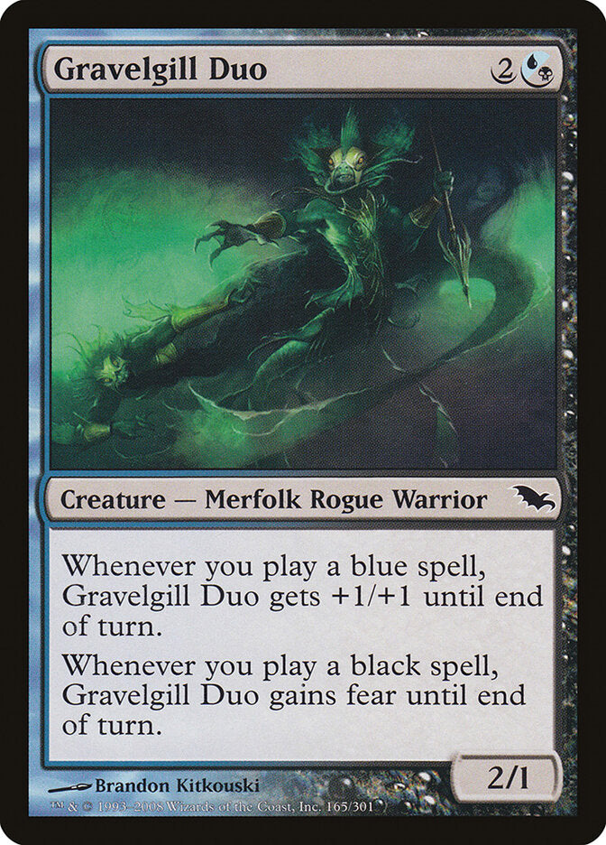Duo Petreobrânquio / Gravelgill Duo - Magic: The Gathering - MoxLand