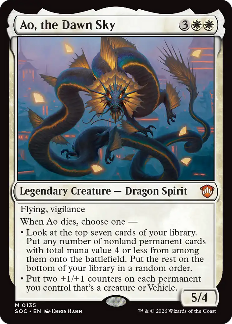 Ao, o Céu da Aurora / Ao, the Dawn Sky - Magic: The Gathering - MoxLand