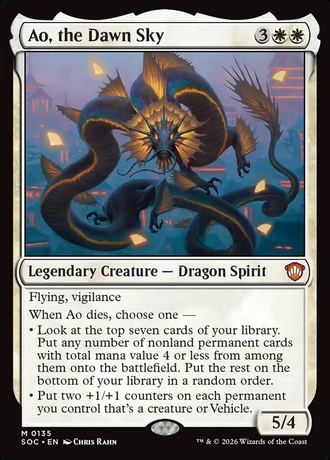 Ao, o Céu da Aurora / Ao, the Dawn Sky - Magic: The Gathering - MoxLand