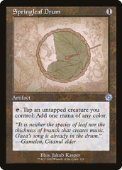 Tambor das Folhas Vernais / Springleaf Drum - Magic: The Gathering - MoxLand