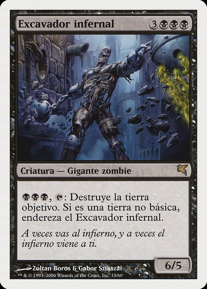 Escavadeira do Inferno / Helldozer - Magic: The Gathering - MoxLand