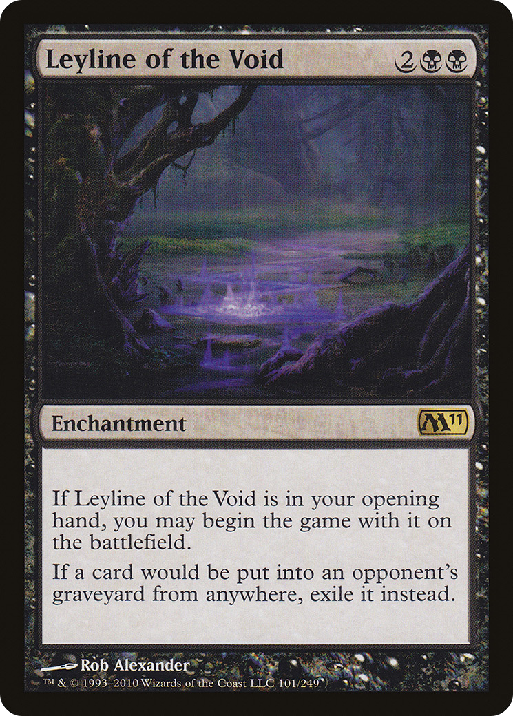 Linha de Força do Vácuo / Leyline of the Void - Magic: The Gathering - MoxLand