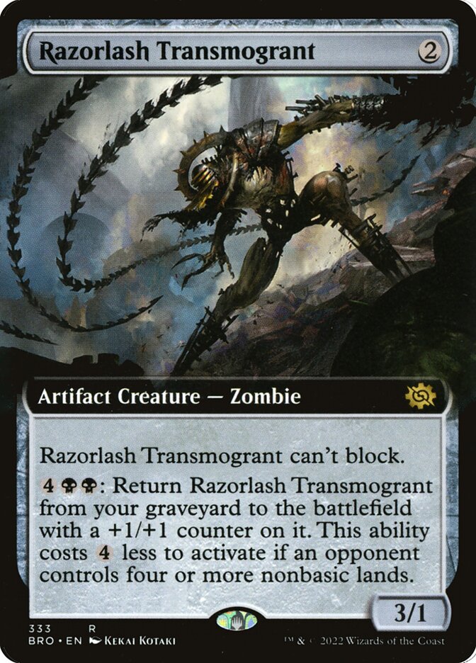 Transmutado Laminaçoite / Razorlash Transmogrant - Magic: The Gathering - MoxLand