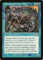 Caranguejo de Carapaça Cromada / Chromeshell Crab - Magic: The Gathering - MoxLand