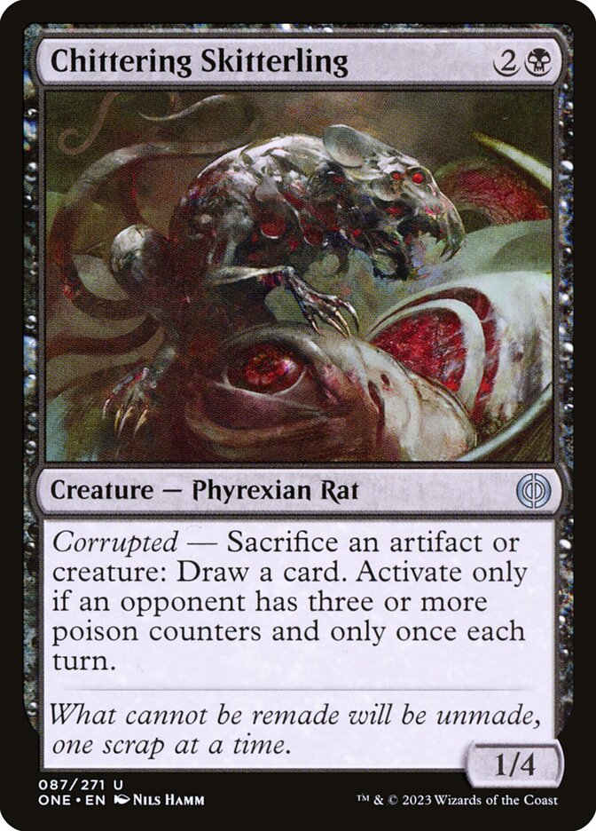 Rasteirinho Chiador / Chittering Skitterling - Magic: The Gathering - MoxLand