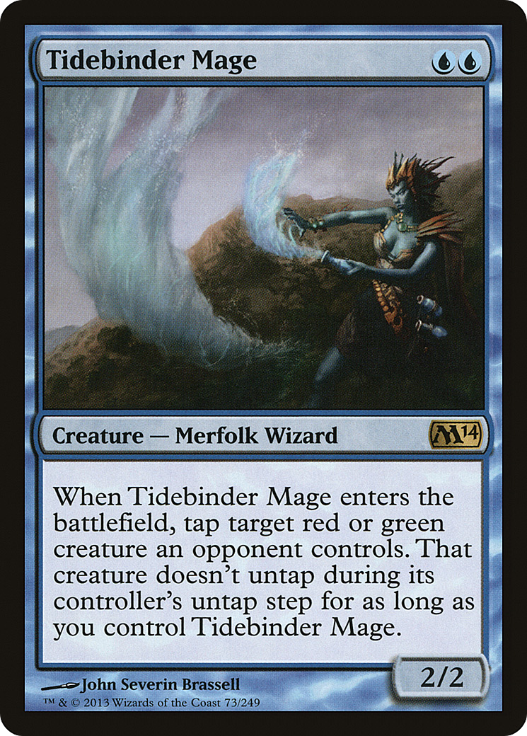 Mago das Amarras Marinhas / Tidebinder Mage - Magic: The Gathering - MoxLand