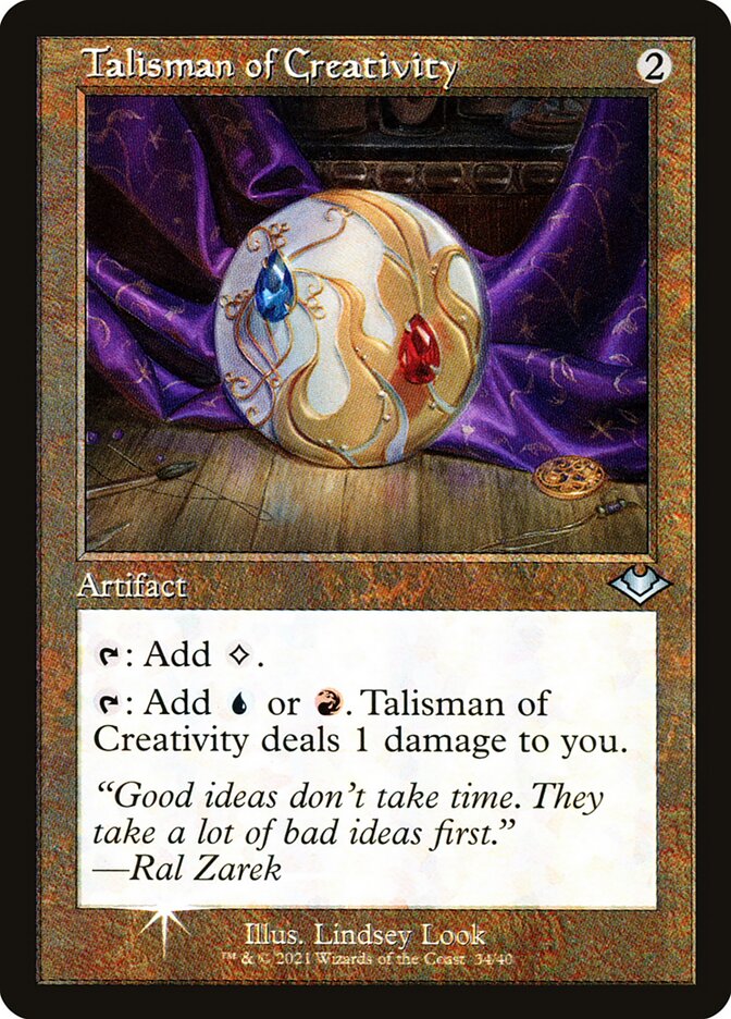 Talismã da Criatividade / Talisman of Creativity - Magic: The Gathering - MoxLand