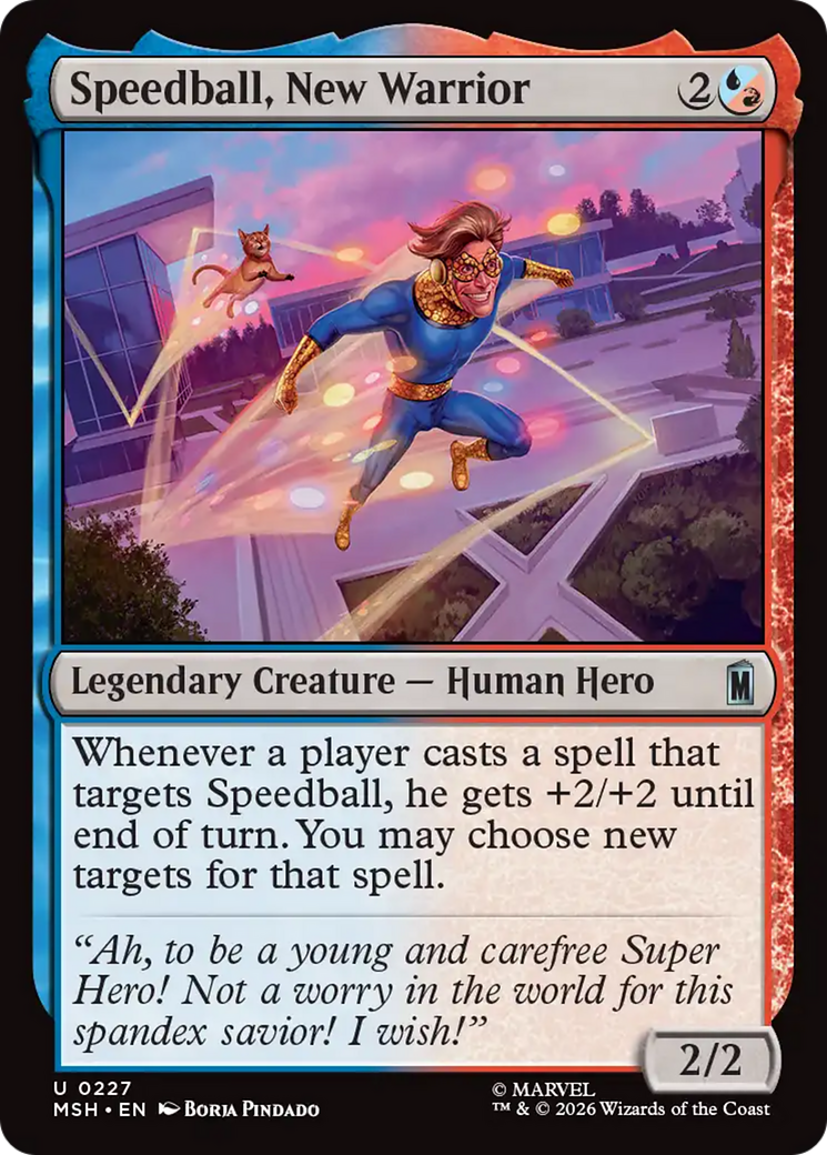 Speedball, New Warrior - Magic: The Gathering - MoxLand