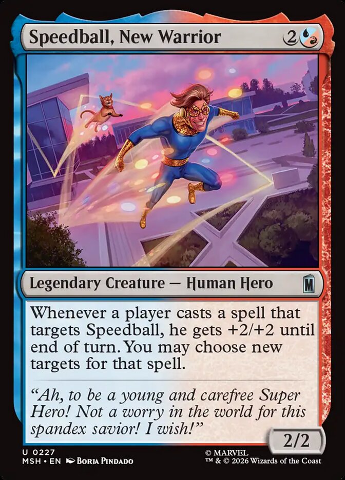 Speedball, New Warrior - Magic: The Gathering - MoxLand