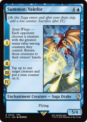 Summon: Valefor - Magic: The Gathering - MoxLand