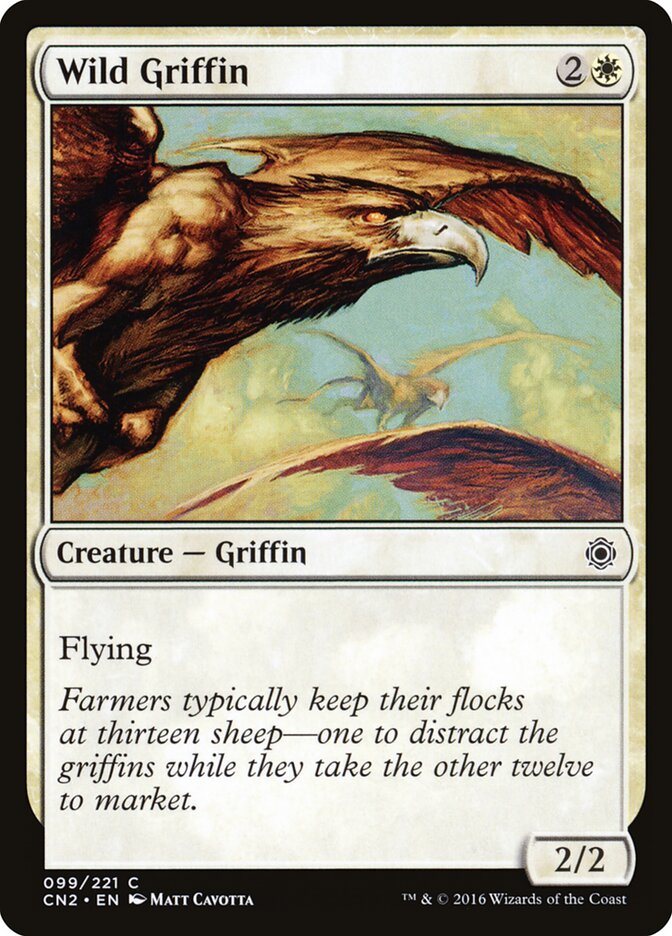 Grifo Selvagem / Wild Griffin - Magic: The Gathering - MoxLand