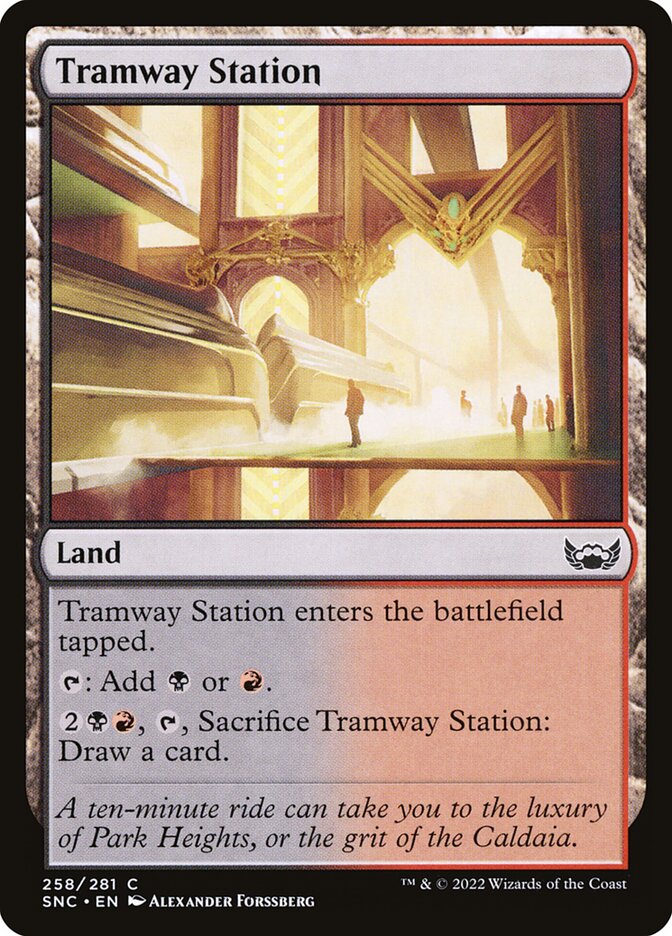 Estação do Bonde / Tramway Station - Magic: The Gathering - MoxLand