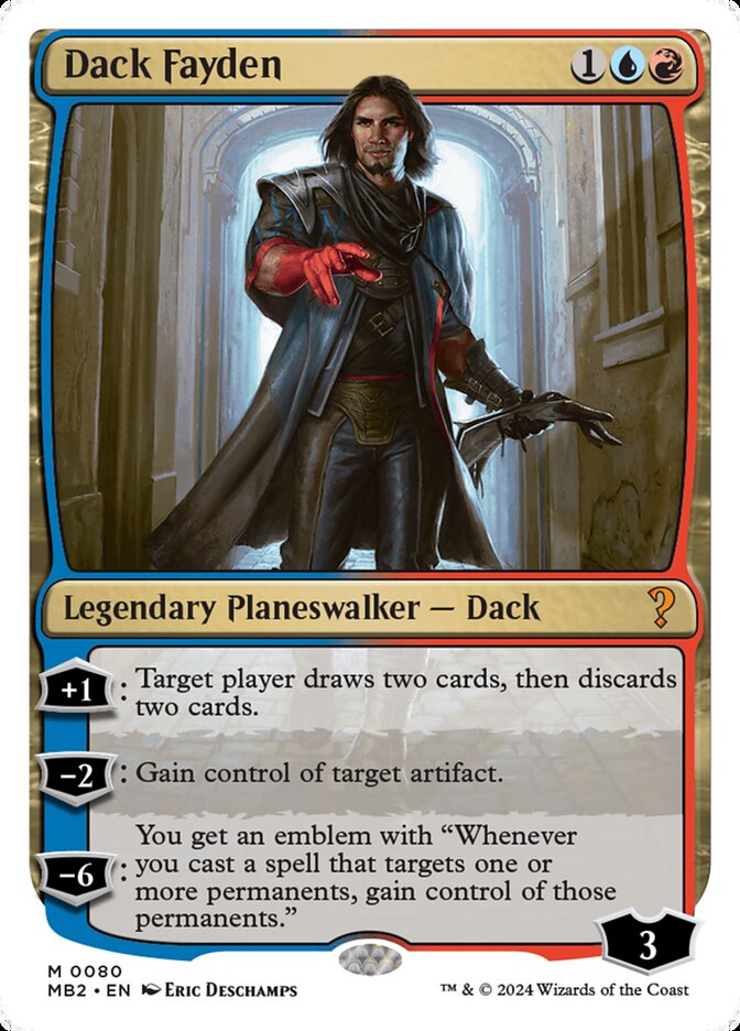 Dack Fayden - Magic: The Gathering - MoxLand