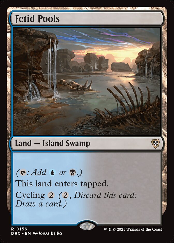 Lagoas Fétidas / Fetid Pools - Magic: The Gathering - MoxLand