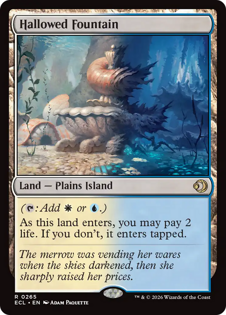 Fonte Santificada / Hallowed Fountain - Magic: The Gathering - MoxLand
