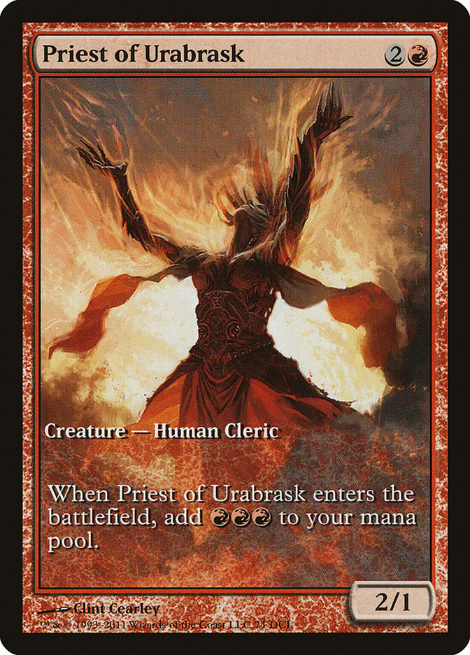 Sacerdote de Urabrask / Priest of Urabrask - Magic: The Gathering - MoxLand