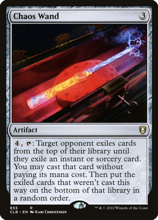 Varinha do Caos / Chaos Wand - Magic: The Gathering - MoxLand