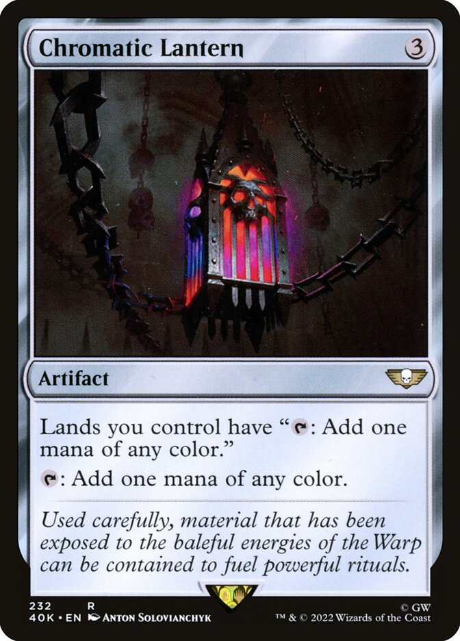 Lanterna Cromática / Chromatic Lantern - Magic: The Gathering - MoxLand