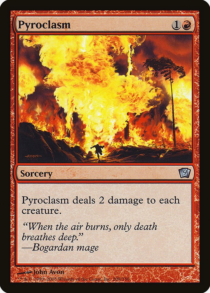 Piroclasma / Pyroclasm - Magic: The Gathering - MoxLand