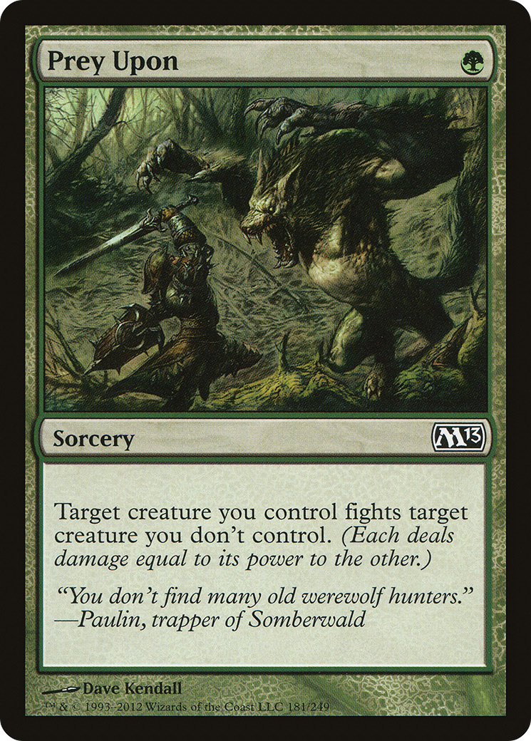 Apresar / Prey Upon - Magic: The Gathering - MoxLand