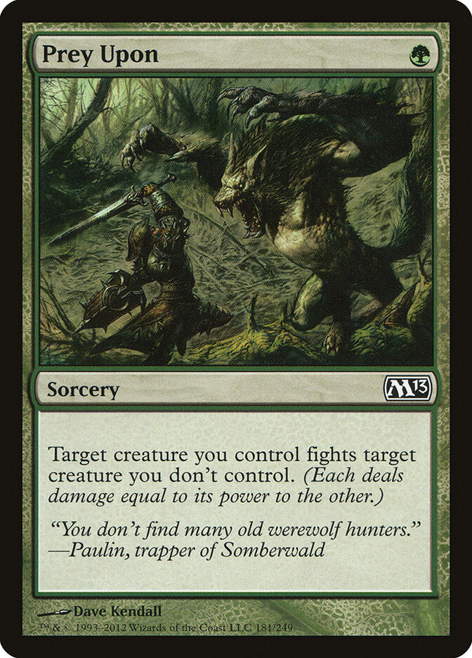 Apresar / Prey Upon - Magic: The Gathering - MoxLand