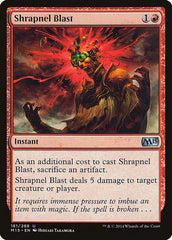 Explosão de Metralha / Shrapnel Blast - Magic: The Gathering - MoxLand