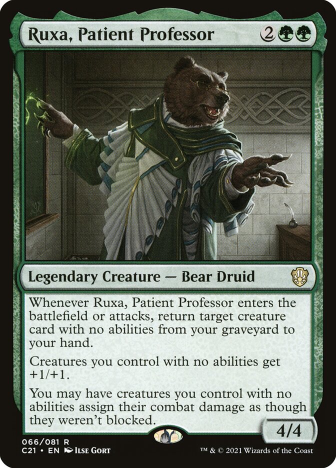 Ruxa, Professor Paciente / Ruxa, Patient Professor - Magic: The Gathering - MoxLand